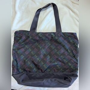 PINK Victoria's Secret Multicolor Logo Tote